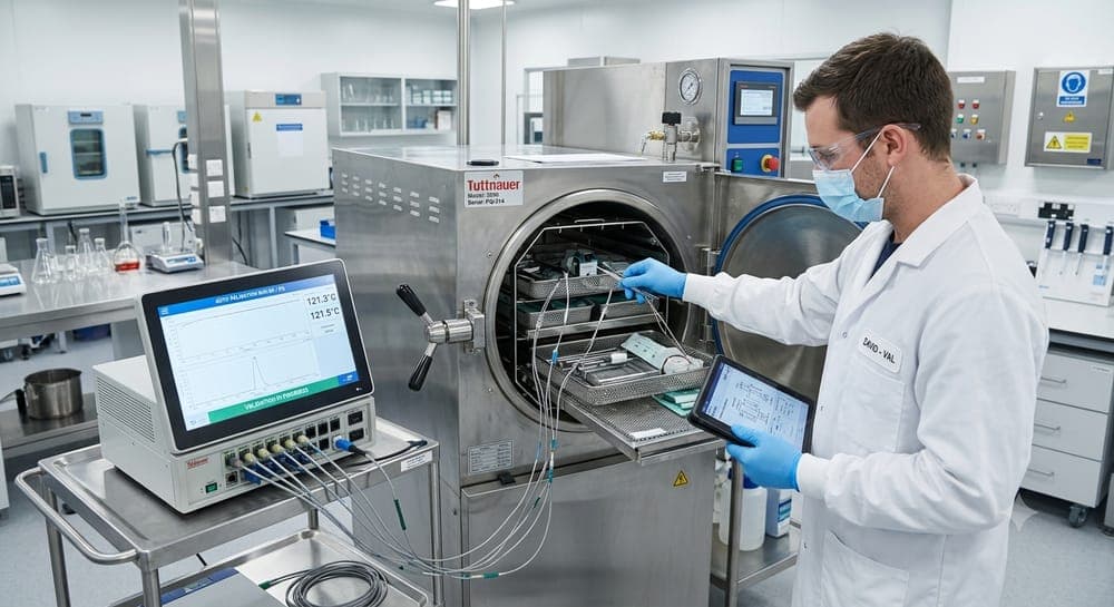 Autoclave Sterilizer Validation GMP Gujarat Prism Calibration Centre