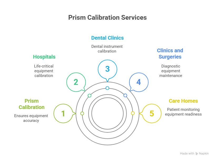 Hospital equipment calibration