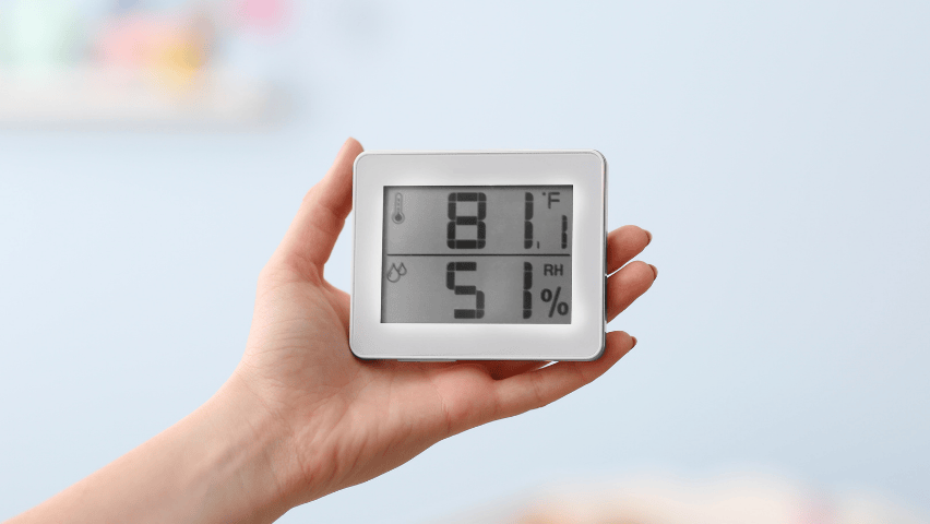 digital temperature and humidity meter calibration